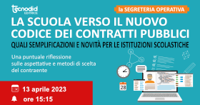 La Scuola Verso Il Nuovo Codice Dei Contratti Pubblici Notizie Della