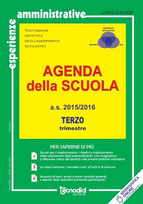 Agenda della scuola - Terzo trimestre a.s. 2015/2016