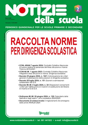 Notizie della scuola n. 2 del 16/30 settembre 2024