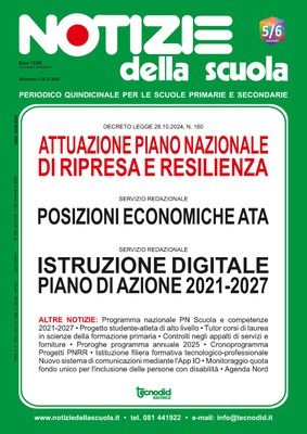 Notizie della scuola n. 5/6 del 1/30 novembre